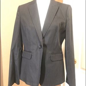 Banana Republic Classic Pin Strip Blazer